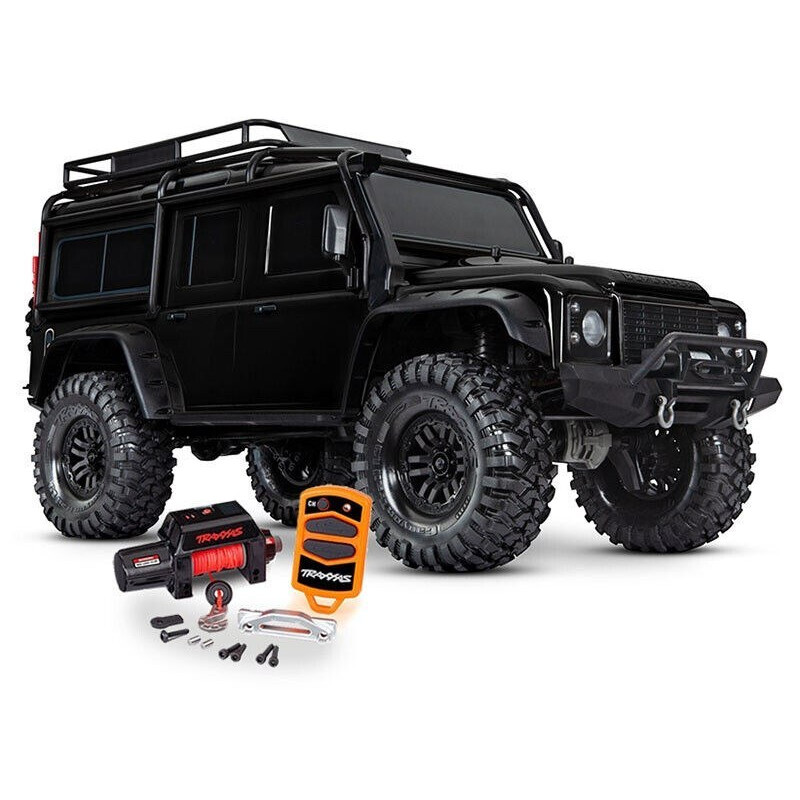 TRAXXAS TRX-4 LAND ROVER DEFENDER D110 DESERT BLACK EDITION