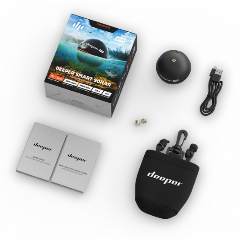 ПРОМОНАБОР С ЭХОЛОТОМ PRO+ И КРЫШКОЙ ДЛЯ НОЧНОЙ РЫБАЛКИ