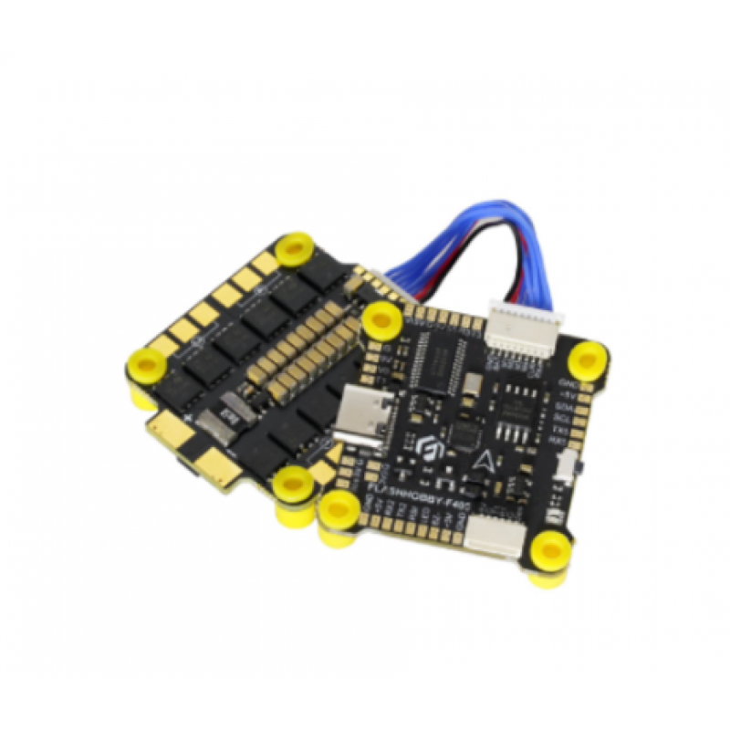 Полетный контроллер Flash Hobby F405 и регулятор оборотов 50A BLHeli 4 в 1 - FH-F405 Stack