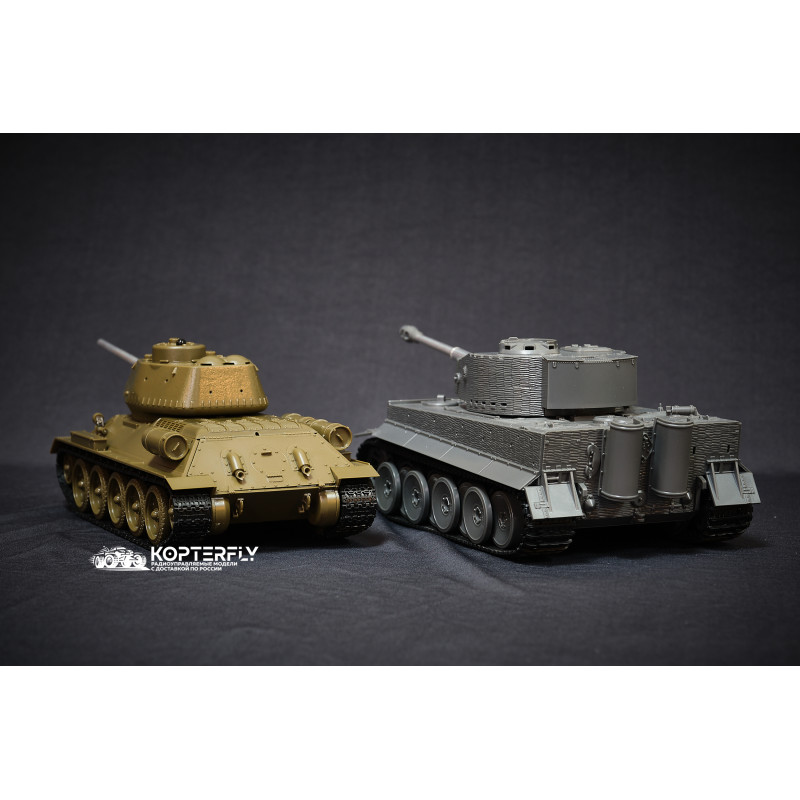 Радиоуправляемый танковый бой Torro Tiger I и советский танк 1:30 - 15101-CA