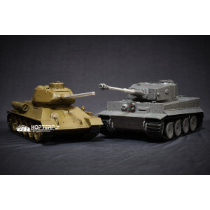 Радиоуправляемый танковый бой Torro Tiger I и советский танк 1:30 - 15101-CA