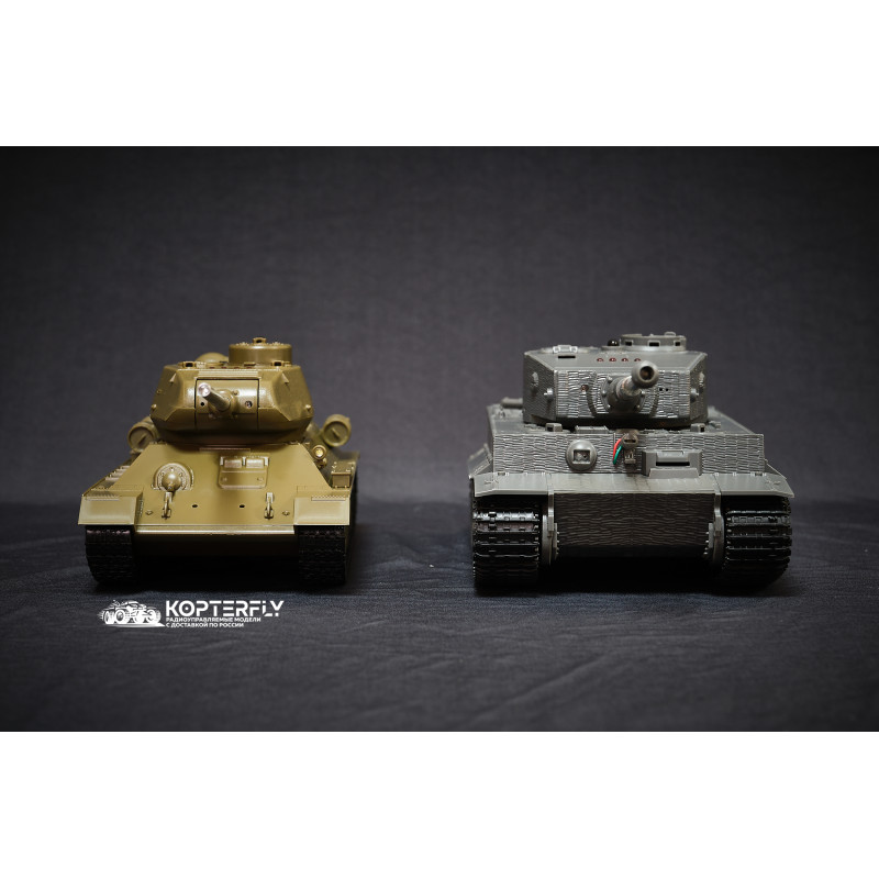 Радиоуправляемый танковый бой Torro Tiger I и советский танк 1:30 - 15101-CA