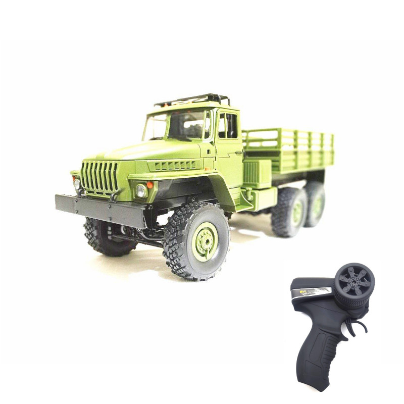 Радиоуправляемый WPL Советский военный грузовик *Урал* RTR масштаб 1:16 4WD 2.4G - WPLB-36-7