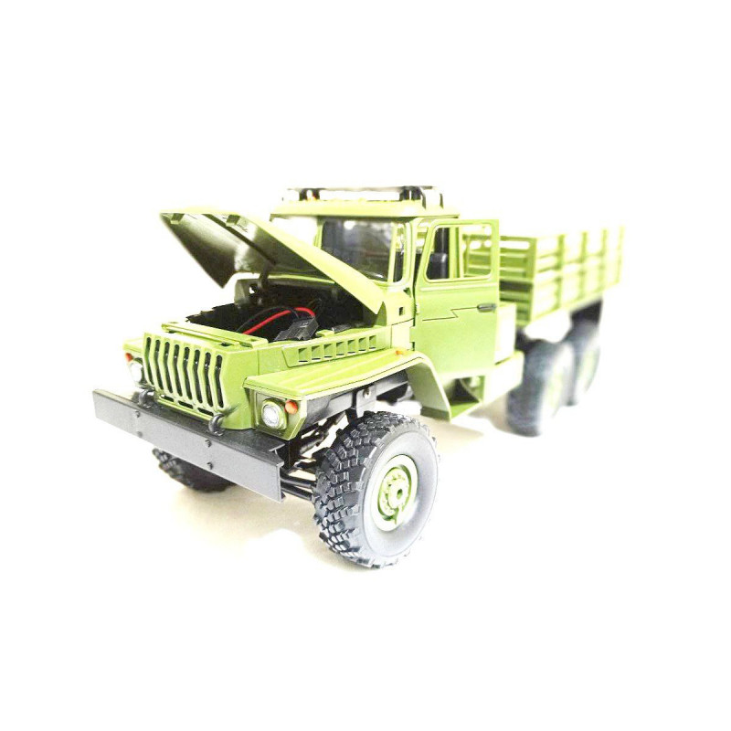 Радиоуправляемый WPL Советский военный грузовик *Урал* RTR масштаб 1:16 4WD 2.4G - WPLB-36-7