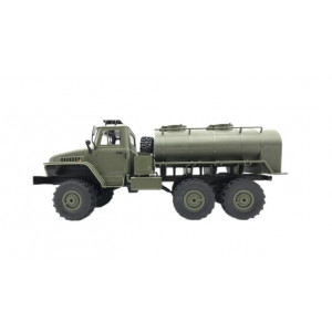 Радиоуправляемый WPL Советский военный грузовик *Урал* с цистерной RTR масштаб 1:16 4WD 2.4G - WPLB-36-5