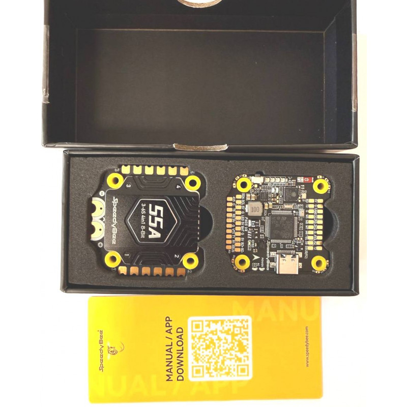 Полетный контроллер SpeedyBee F405 V4 BLS 55A 30x30 FC&ESC Stack
