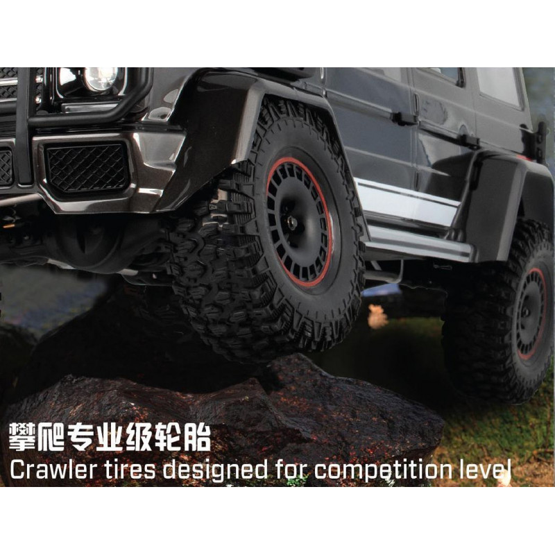 Трофи модель Yikong 4106 PRO crawler Benz G500 (Perl White) 1/10 RTR