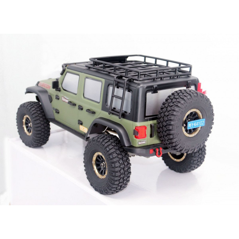 Трофи модель Yikong 4102 1/10 crawler Rubikon (Olive) RTR