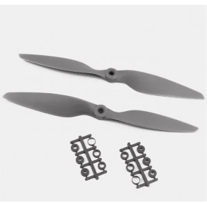 Пропеллеры Gemfan Glass Fiber Nylon MR 8045 (1 пара) серые