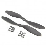 Пропеллеры Gemfan Glass Fiber Nylon 1447 (1 пара) серые