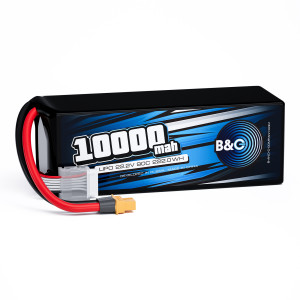 Аккумулятор LIPO 6S B&C 10000 MAH 22.2V (6s) 90C, XT60, Soft case B&C-10000-6S-90-S-XT60