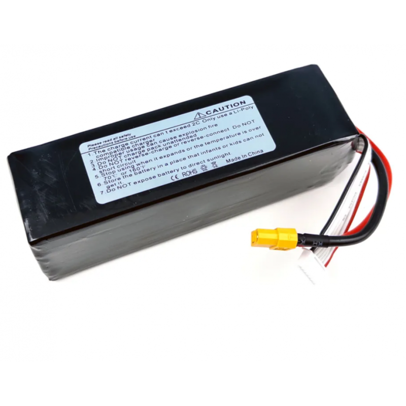 Аккумулятор Li-po B&C 5000 MAH 22.2V (6s) 90C, XT60, Soft case