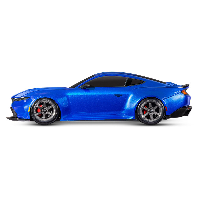 Модель для дрифта Traxxas 4-Tec 2024 Ford Mustang RWD (blue) - TRA105237-4-BL