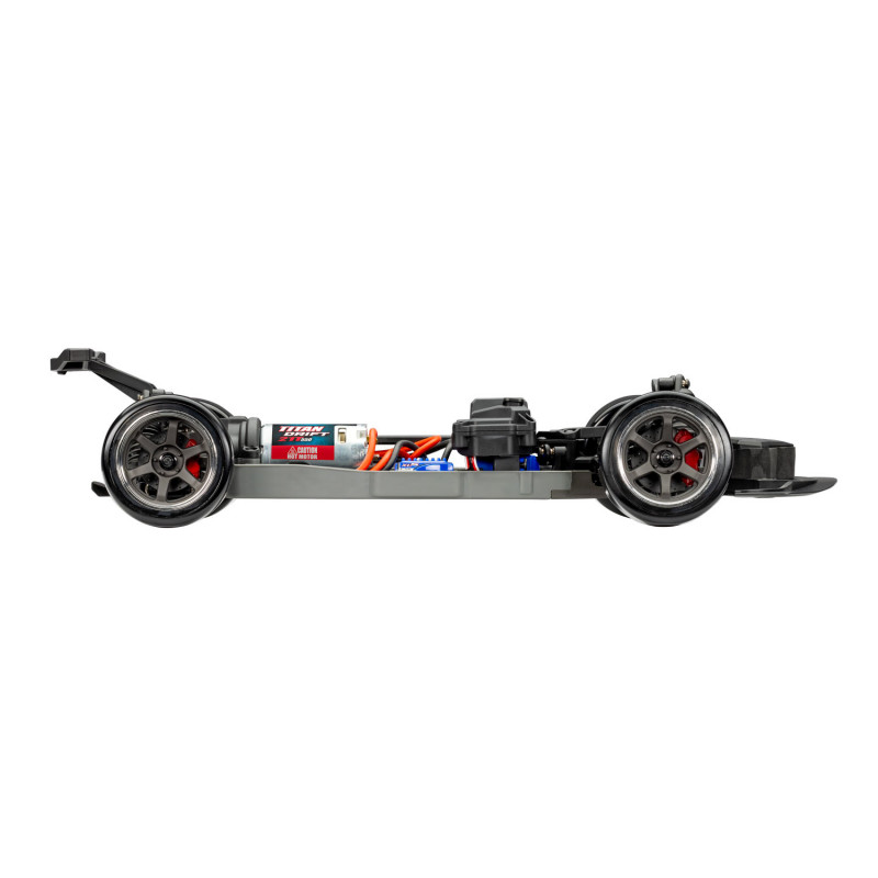 Модель для дрифта Traxxas 4-Tec 2024 Ford Mustang RWD (blue) - TRA105237-4-BL