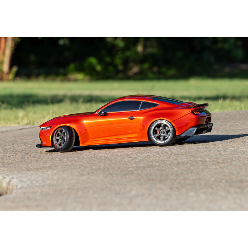 Модель для дрифта Traxxas 4-Tec 2024 Ford Mustang RWD (blue) - TRA105237-4-BL