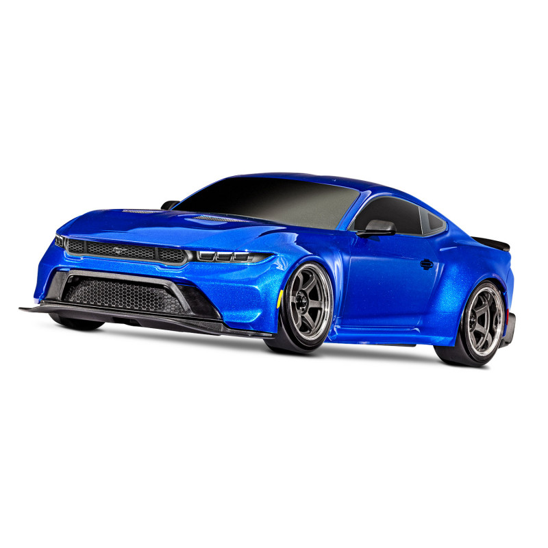 Модель для дрифта Traxxas 4-Tec 2024 Ford Mustang RWD (blue) - TRA105237-4-BL