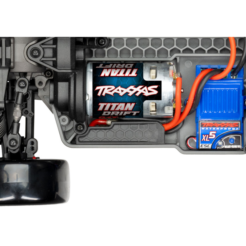Модель для дрифта Traxxas 4-Tec 2024 Ford Mustang RWD (blue) - TRA105237-4-BL
