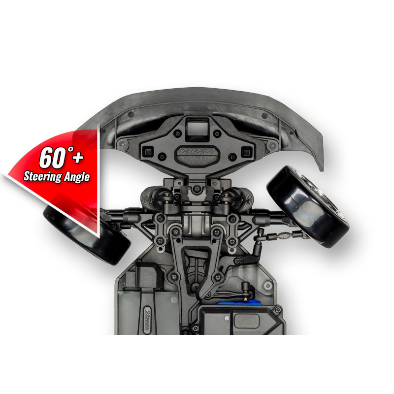 Модель для дрифта Traxxas 4-Tec 2024 Ford Mustang RWD (blue) - TRA105237-4-BL