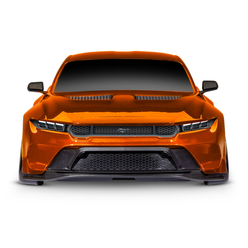 Модель для дрифта Traxxas 4-Tec 2024 Ford Mustang RWD (orange) - TRA105237-4-OR