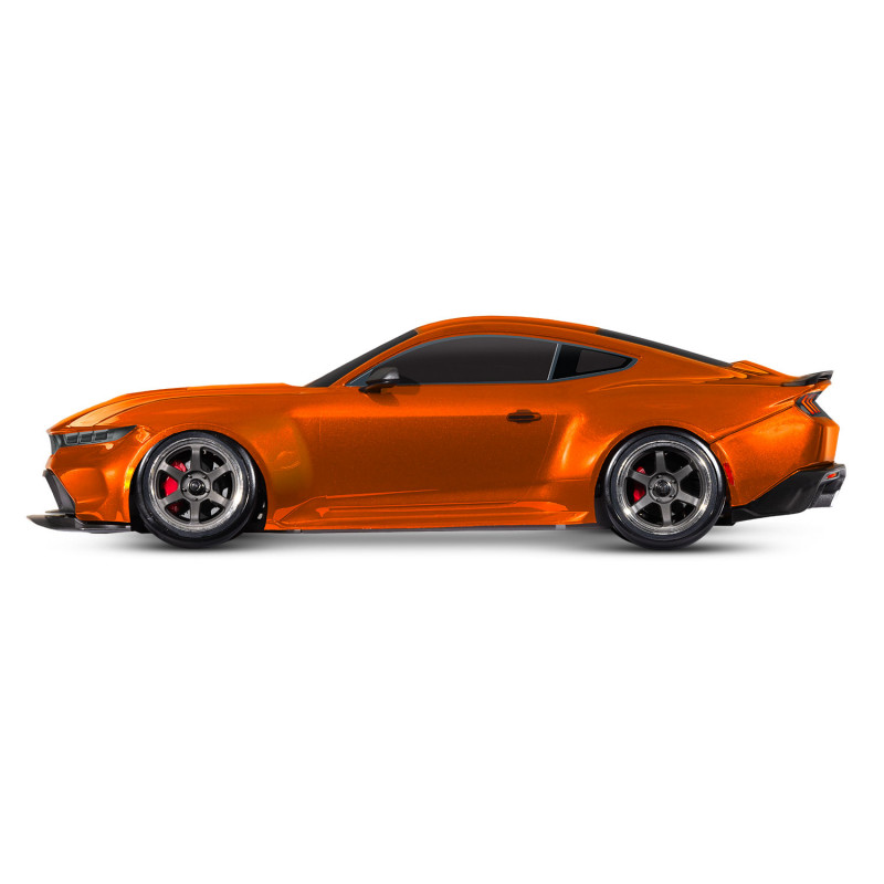 Модель для дрифта Traxxas 4-Tec 2024 Ford Mustang RWD (orange) - TRA105237-4-OR