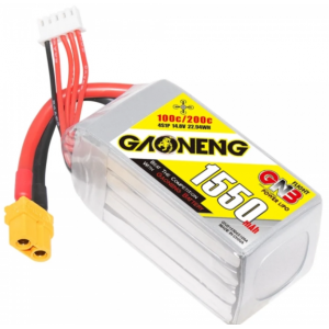 Аккумулятор Li-po Gaoneng GNB 1550mah 4S1P 14.8V 100C 35x34x73mm XT60 GNB15504S100A