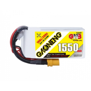 Аккумулятор GNB 1550mah 2S 7.4V XT60 100C SoftCase FPV drone LiPo Battery Pack GRAPHENE