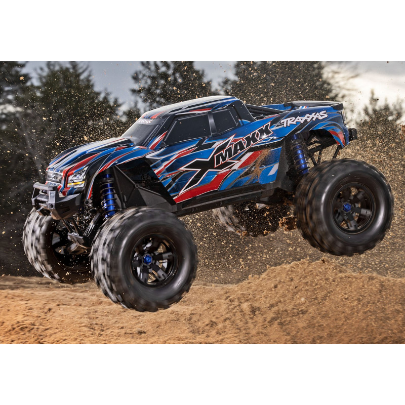 Радиоуправляемый монстр Traxxas X-MAXX BELTED TRUCK EDITION RTR 1/5 TRA77096-4-BL