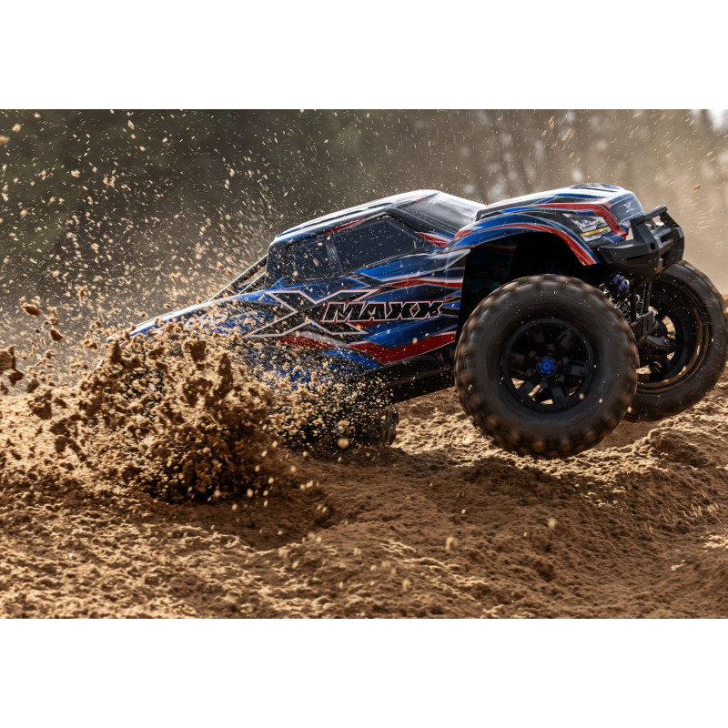 Радиоуправляемый монстр Traxxas X-MAXX BELTED TRUCK EDITION RTR 1/5 TRA77096-4-BL