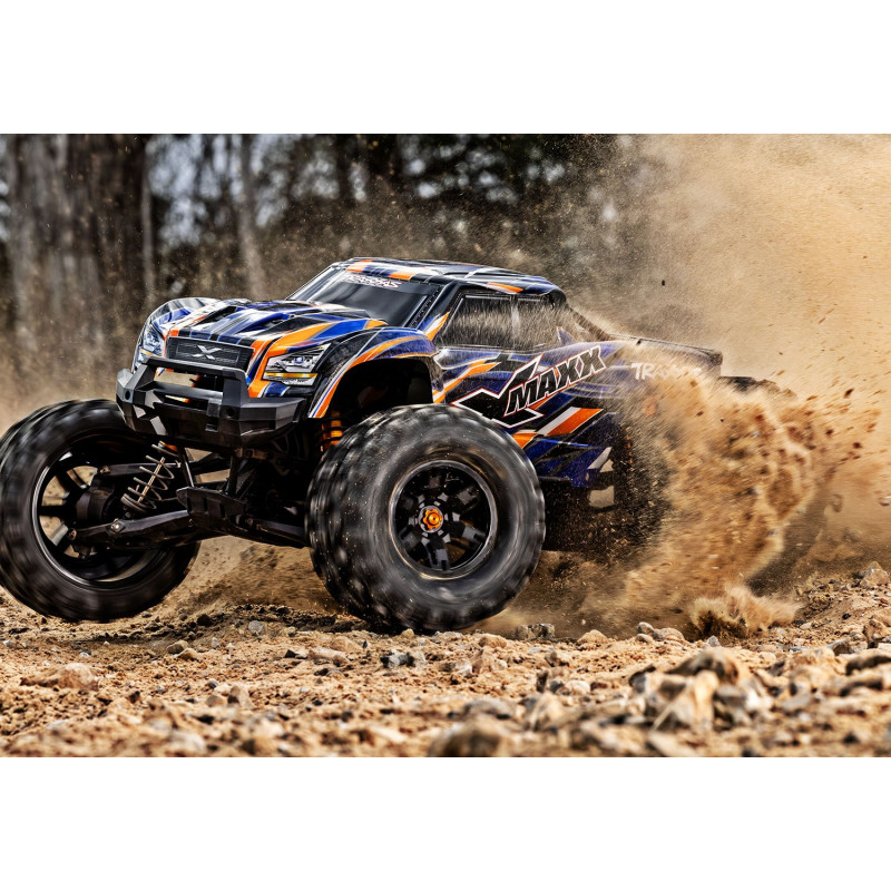 Радиоуправляемый монстр Traxxas X-MAXX BELTED TRUCK EDITION RTR 1/5 TRA77096-4-BL