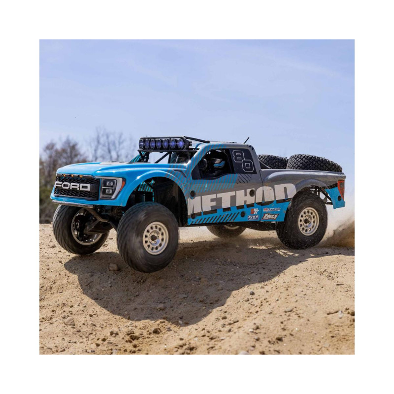 Радиоуправляемая машина Losi Baja Rey 2.0 Ford F-150 Raptor 1/10 RTR 4WD Brushless Desert Truck 2.4GHz AVC & SMART