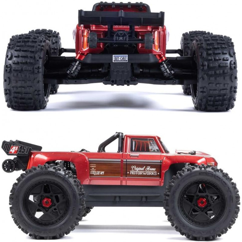 Радиоуправляемая машина ARRMA Outcast 4X4 4S BLX 1/10 4WD Stunt Truck RTR ARA4410V2T4