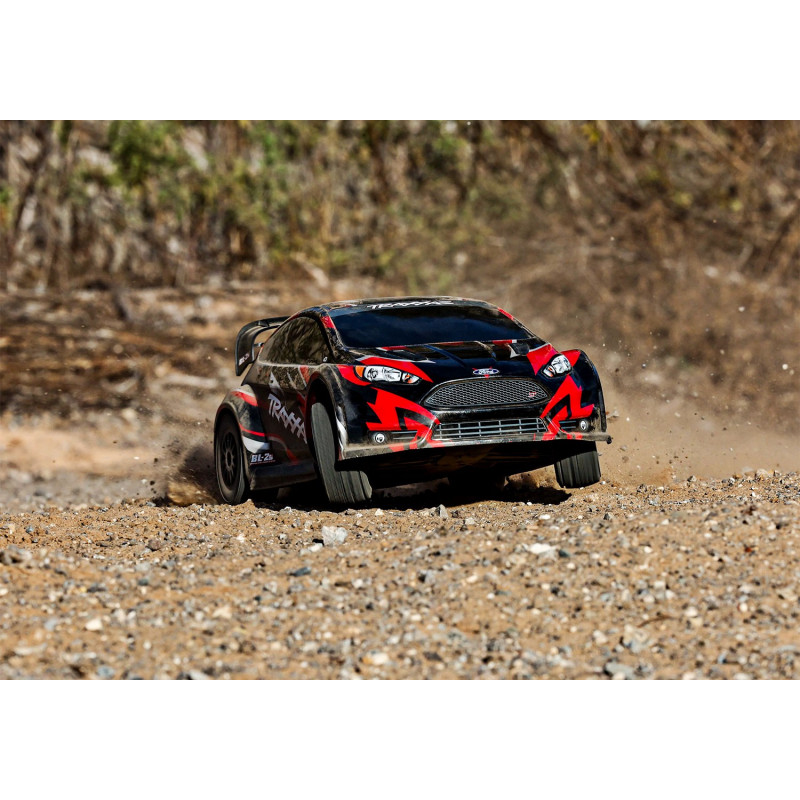 Радиоуправляемая модель Traxxas 1/10 Ford Fiesta ST Rally BL-2S 4X4 RTR TRA74154-4