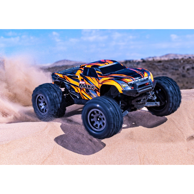 Радиоуправляемая модель Traxxas Mini Maxx 1/16 4WD Monster Truck TRA107154-1