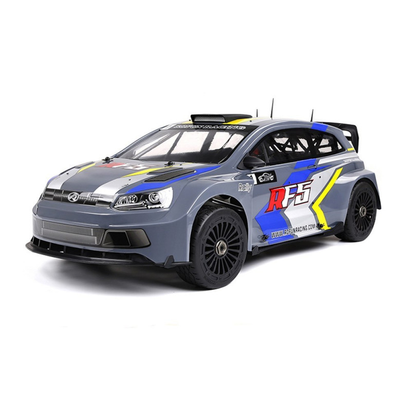 Радиоуправляемая модель ралли с бензиновым ДВС ROFUN RF5 RALLY GREY 4WD RF5-GREY