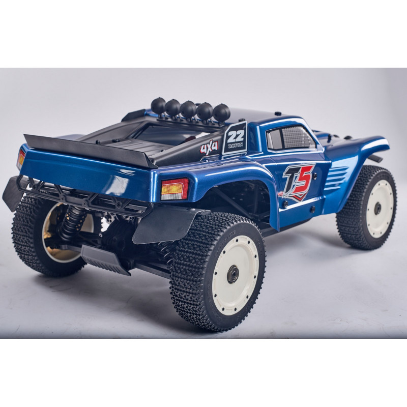 Радиоуправляемая модель на бензине 1/5 ROFUN T5 BLUE 4WD T5-BLUE