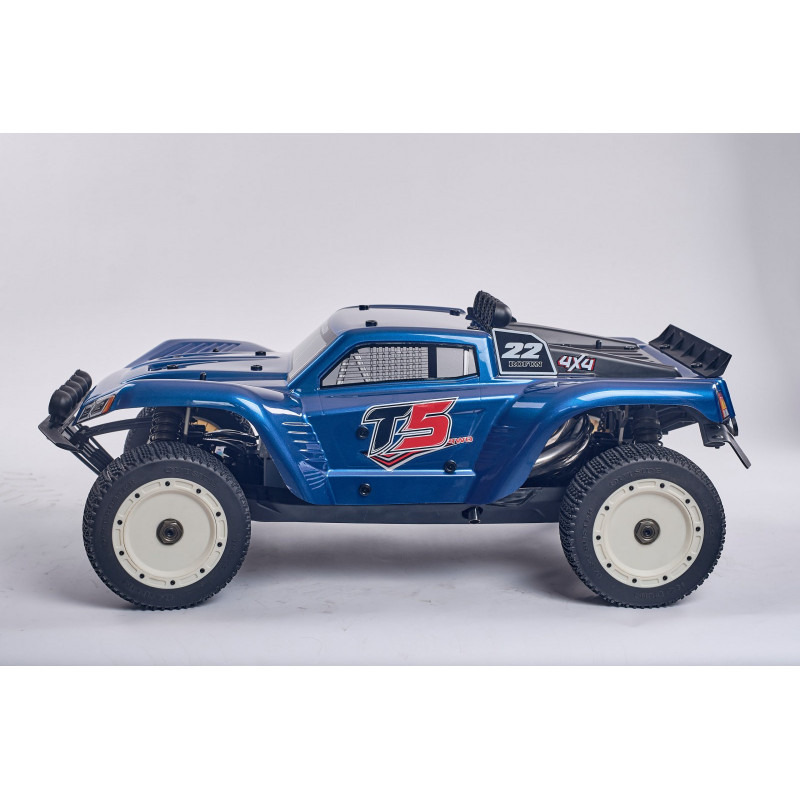 Радиоуправляемая модель на бензине 1/5 ROFUN T5 BLUE 4WD T5-BLUE