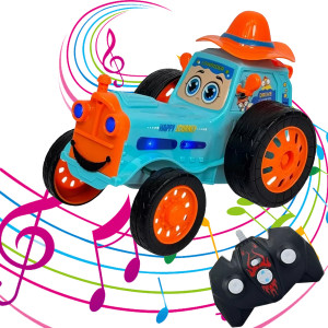 Радиоуправляемый  трактор (трюки, музыка, акб) - UD2205B