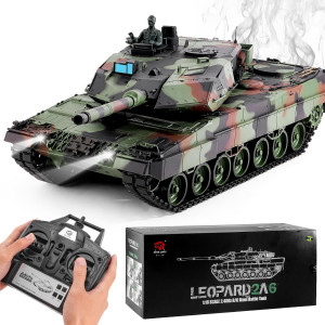 Радиоуправляемый танк Heng Long Leopard 2A6 V7.0 1:16 RTR 2.4GHz - HL-3889-1-V7