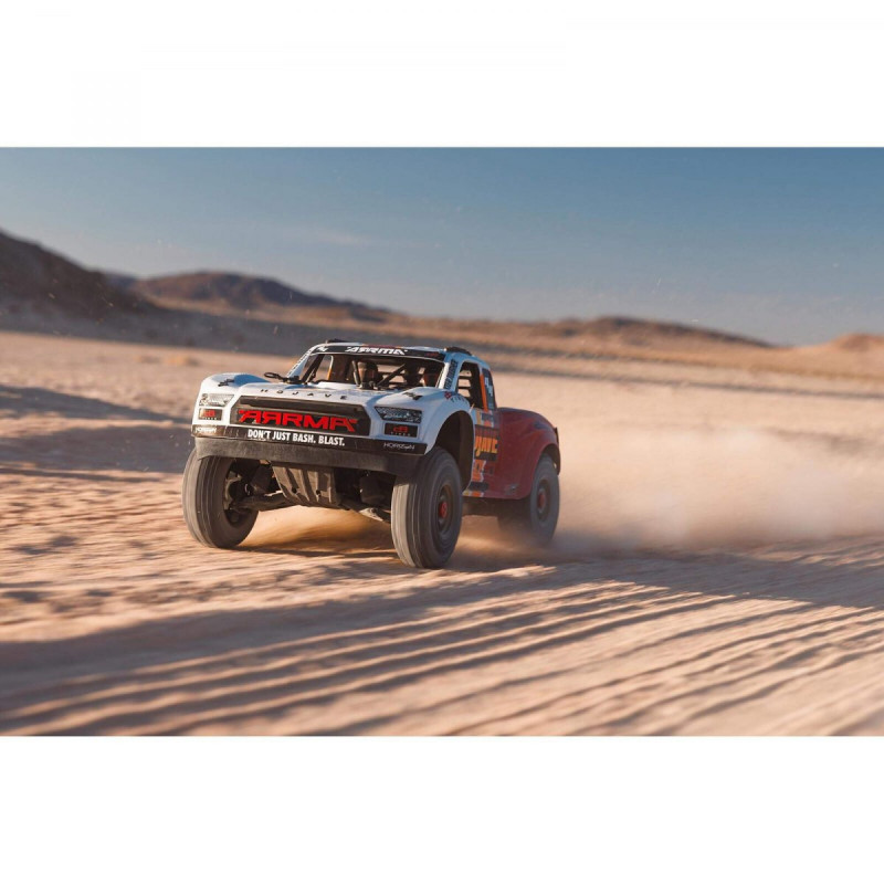 Радиоуправляемый внедорожник ARRMA1/8 MOJAVE 4X4 4S BLX DESERT TRUCK RTR, WHITE ARA4404T1