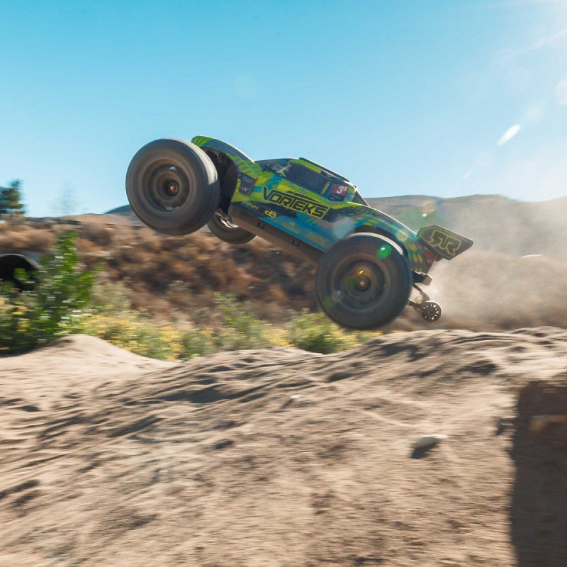 Радиоуправляемая трагги ARRMA 1/10 VORTEKS 223S DSC 4X4 RTR BRUSHLESS STADIUM TRUCK, TEAL ARA4305V4T2