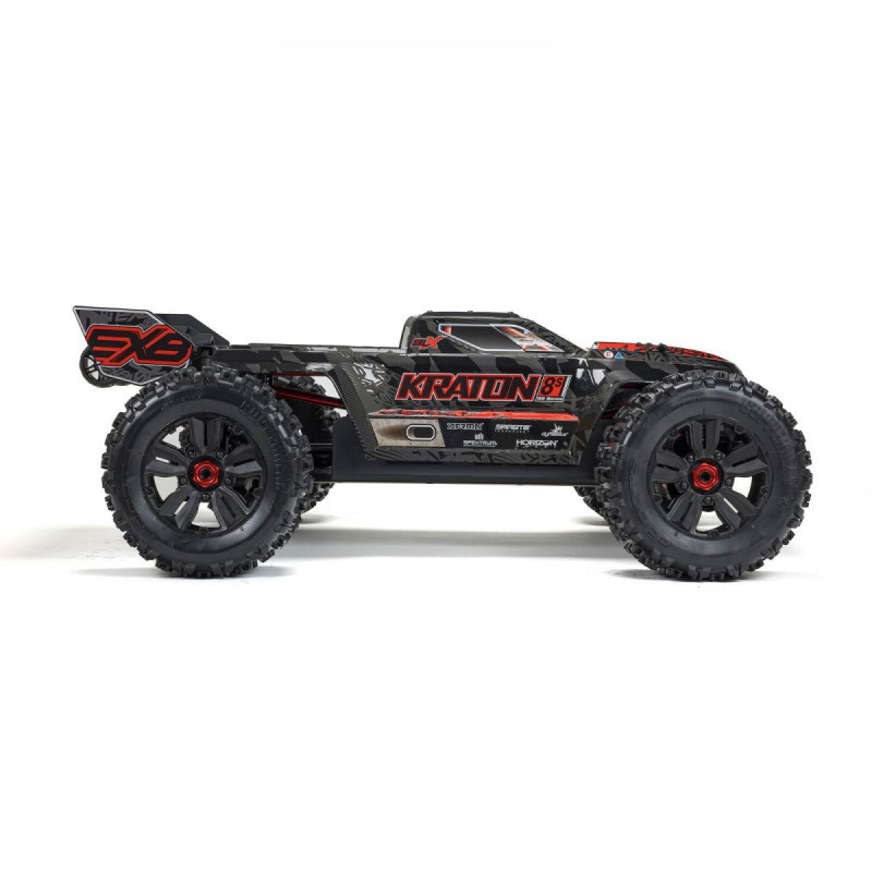 Радиоуправляемая модель трагги ARRMA 1/5 KRATON 8S EXB AVC 4X4 RTR BRUSHLESS SPEED TRUCK, BLACK ARA5808V2T1