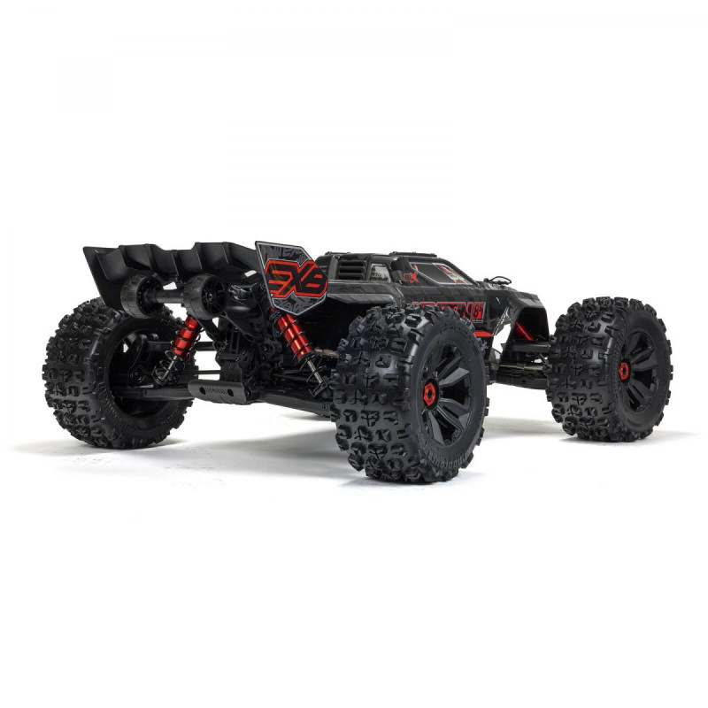 Радиоуправляемая модель трагги ARRMA 1/5 KRATON 8S EXB AVC 4X4 RTR BRUSHLESS SPEED TRUCK, BLACK ARA5808V2T1