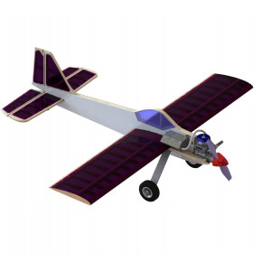 Кордовая учебно-тренировочная пилотажная модель самолета F2B 