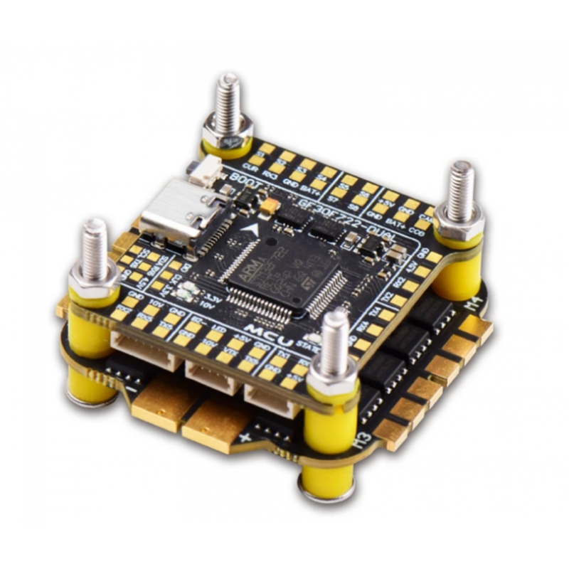 Стэк Jhemcu F7 Dual GF30F722 (ESC 60A, 3-6S)