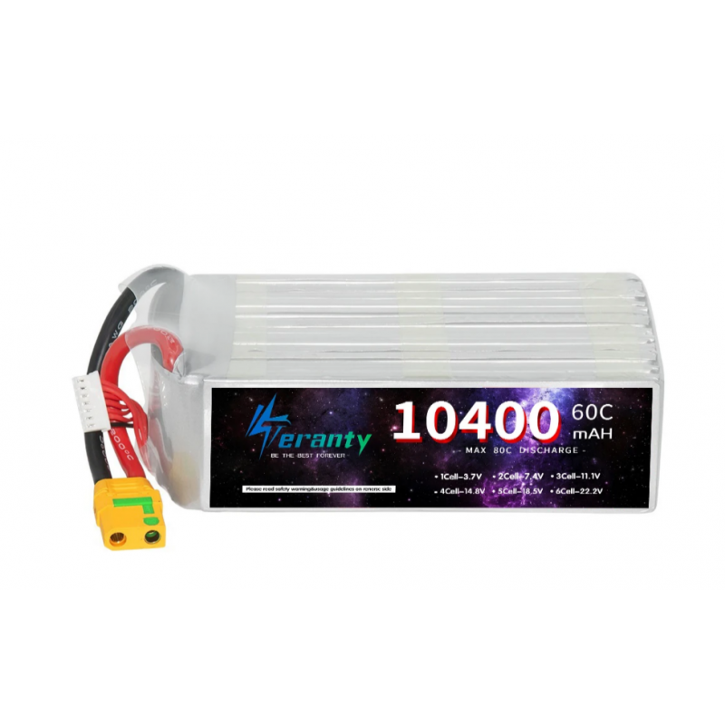 Аккумулятор Teranty 10400 мАч 60C 22.2V XT90