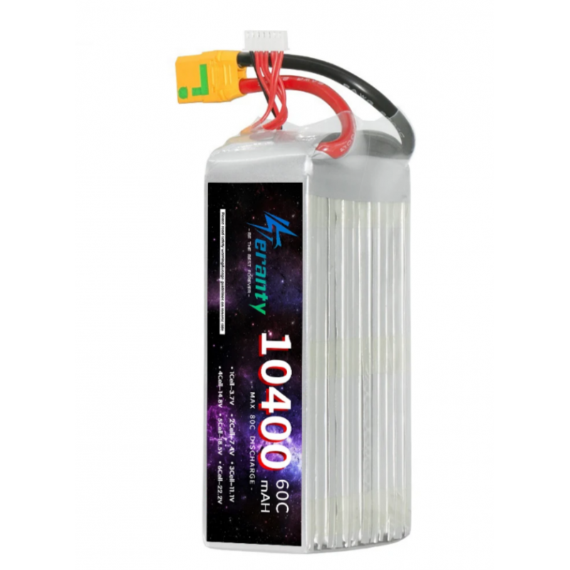 Аккумулятор Teranty 10400 мАч 60C 22.2V XT90