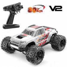 Радиоуправляемый монстр MJX Hyper Go Brushless 4WD 2.4G LED 1:10 - MJX-10208-V2-WHITE