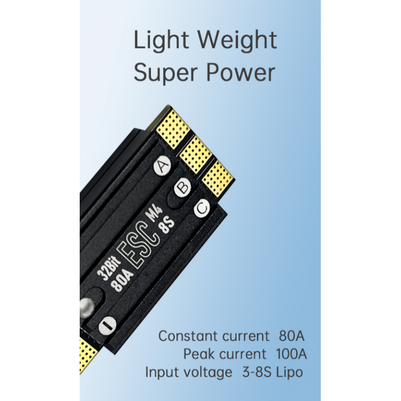 Регулятор оборотов Aocoda-RC AM32 Single 80A (3-8S)