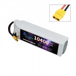Аккумулятор LiPo Teranty 10400мАч 60C 14.8V XT90