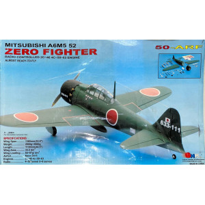 Радиоуправляемая модель самолета Mitsubishi Zero Fighter A6M5 52